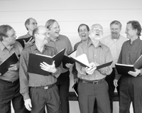 The Acafellas singing group from Mendocino, CA