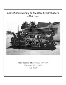 Front Cover of 'Hare Creek Surfers' for Kelley House Review