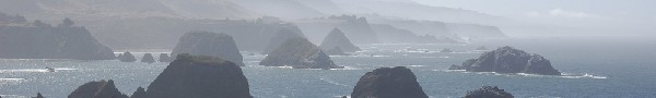 Turnout near Elk has the nicest view on the North Coast. Elk Coast