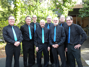The Acafellas are a male octet based on the Mendocino Coast. (AcafellasMendocino.com)