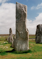 The Monolith from Callanish, Outer Hebrides, Scotland